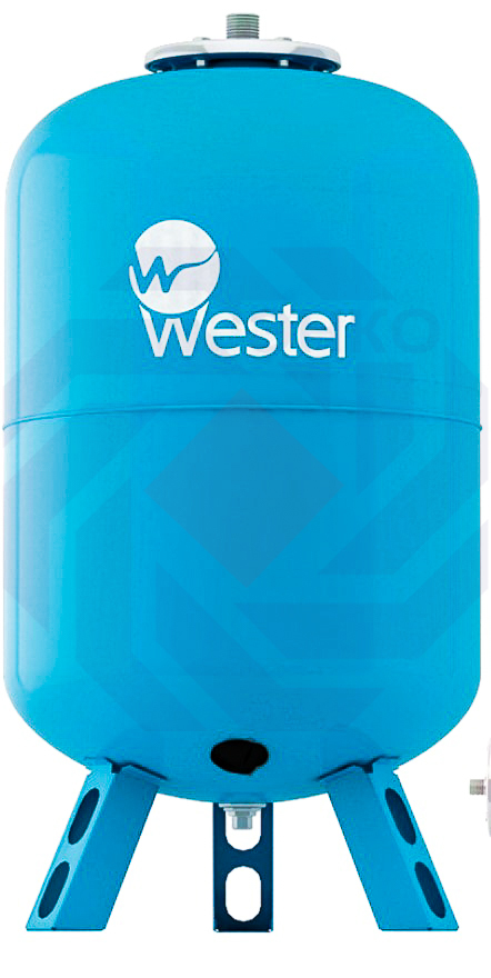 Бак расширительный WESTER WAV 80 литров для системы водоснабжения.