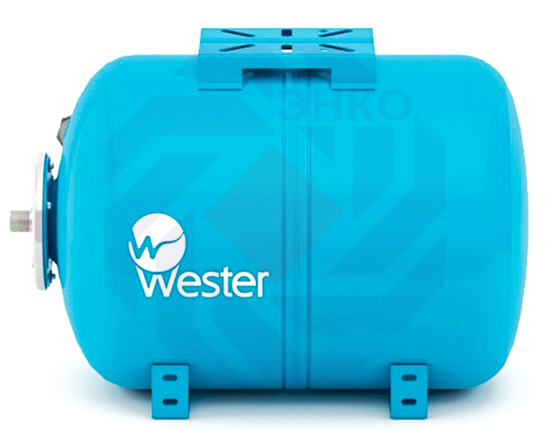 Бак расширительный для системы холодного и горячего водоснабжения WESTER WAO 24 литра.