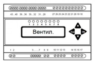 Контроллер вентиляции погодозависимый ТРИТОН-003