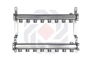 Комплект коллекторов с воздухоотводчиками ITAP 922MO 8 контуров