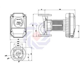 Насос циркуляционный IMP NMT MAX II 40-120 F220