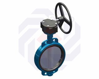 Затвор дисковый поворотный T.i.S. D104 DN 300