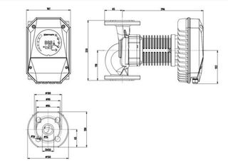 Насос циркуляционный IMP NMT MAX II 32/120 F220