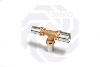 Пресс-фитинг тройник переходной GIACOMINI RM 40⨯26⨯40