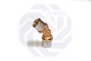 Пресс-фитинг отвод 45° GIACOMINI RM 32⨯32